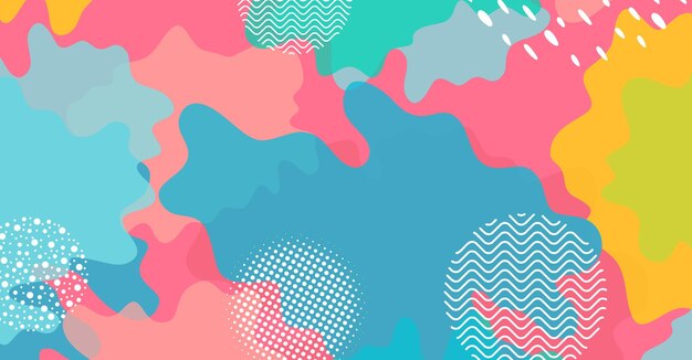 Sfondio creativo astratto con forma e colore geometrici