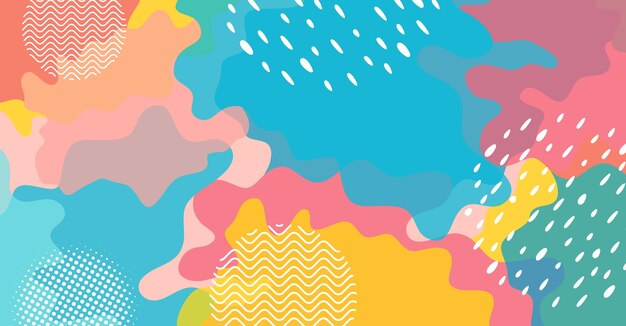 Sfondio creativo astratto con forma e colore geometrici