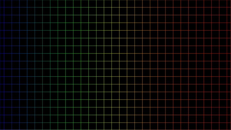 Sfondio del modello di griglia dell'arcobaleno