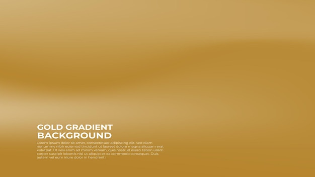 Sfondio di design con gradiente di colore oro di lusso astratto