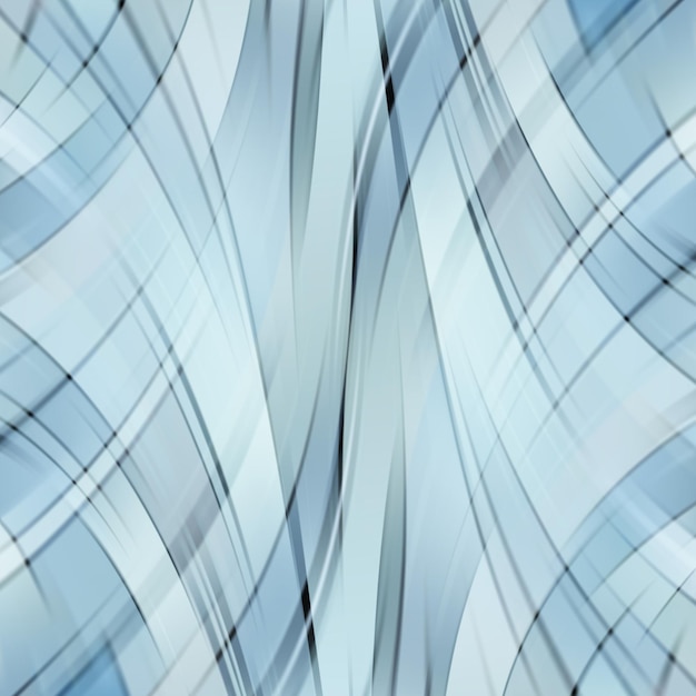 Sfondio di linee luminose lisce e colorate