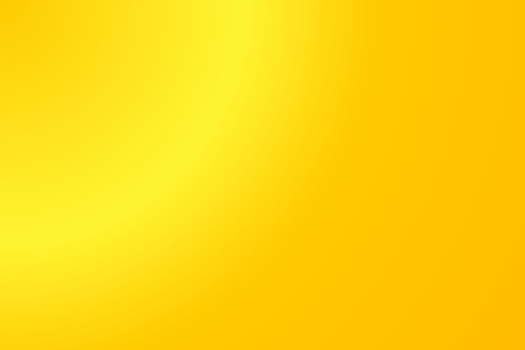 Vettore sfondio giallo con effetto gradiente