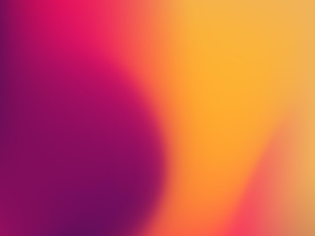 Sfondio gradiente con un mix di colori viola e giallo