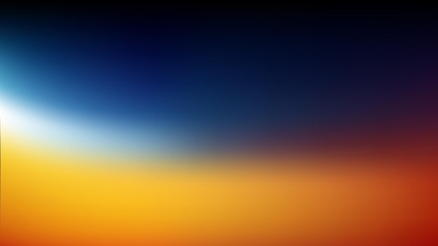 Sfondio gradiente vibrante colorato ui sfondo astratto web design gradiente arancione e blu