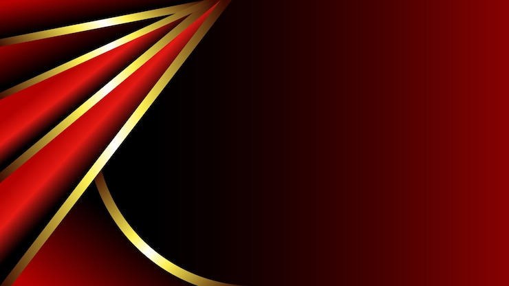 Vettore sfondio lusso moderno gradiente astratto colore rosso dorato