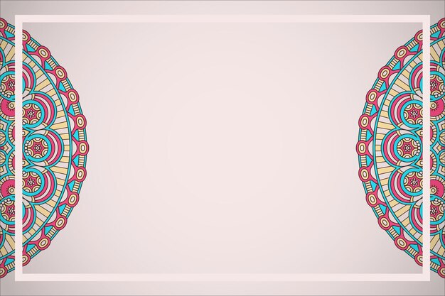 Sfondio semplice con elementi geometrici