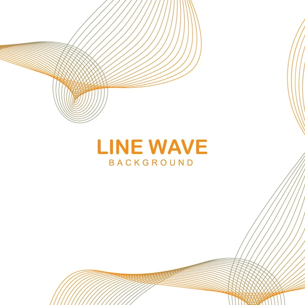 Sfondio semplice minimalista con linee ondulate