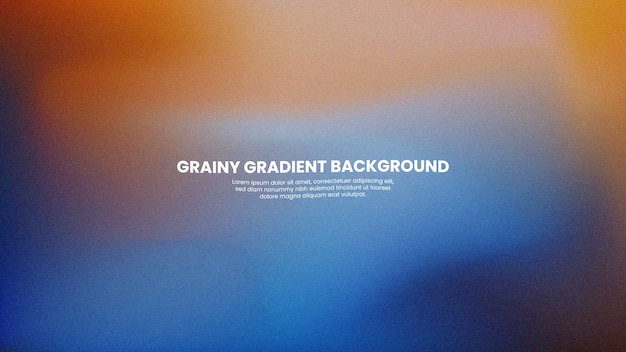 Sfondio vettoriale gradiente granulato con un colorato e di vibrazioni vintage e poster banner