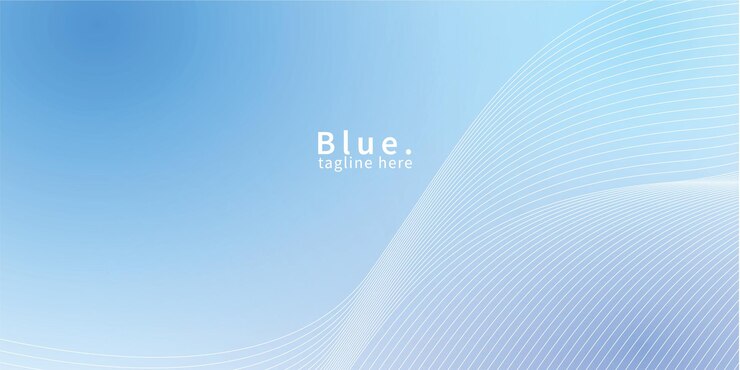 sfondo a linea blu gradiente