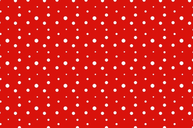 Sfondo a pois rosso design piatto