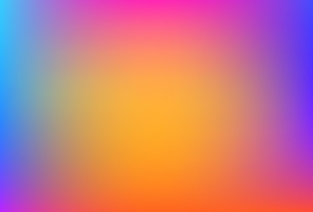 Sfondo a trama sfumata colorato liscio e sfocato Colori arcobaleno luminosi moderni Modello di banner vettoriale dai colori tenui modificabile facile Qualità premium