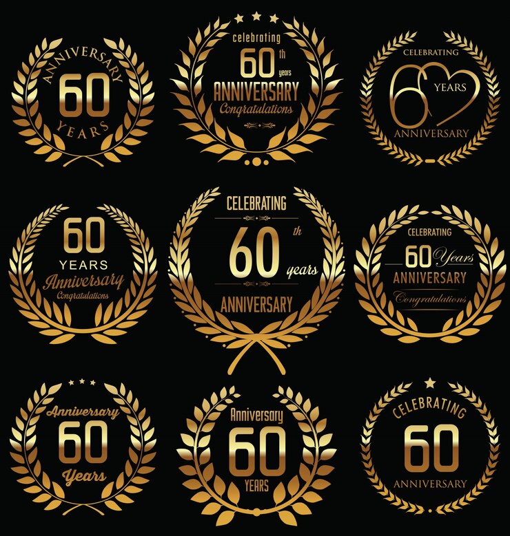 Vettore sfondo anniversario