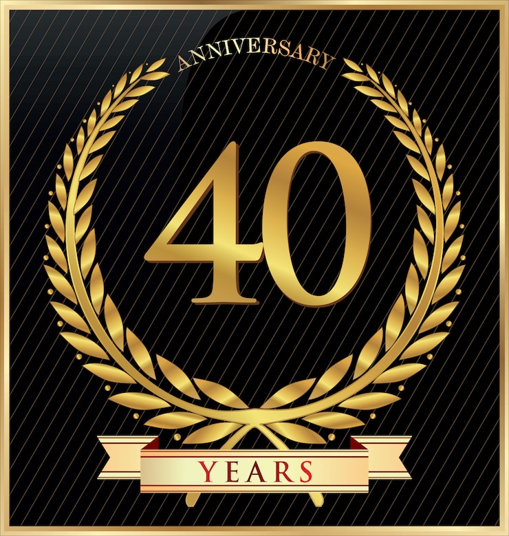 Vettore sfondo anniversario