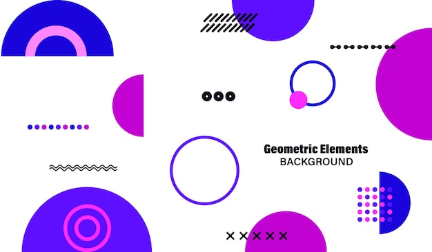 Sfondo astratto con composizione geometrica in colori vivaci.