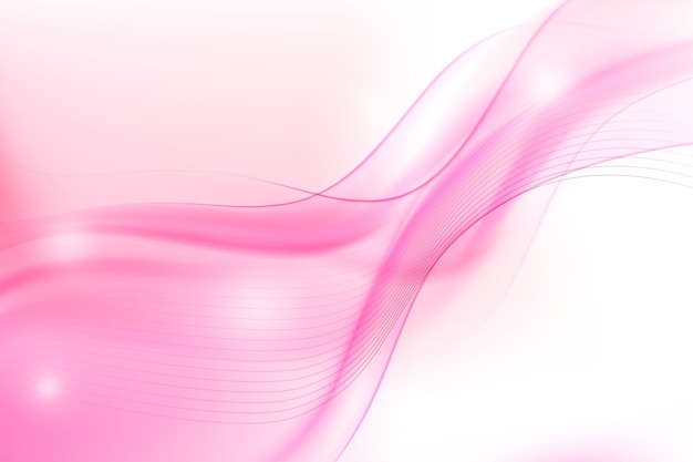 Sfondo astratto con curve morbide mescolate con linea e sovrapposte