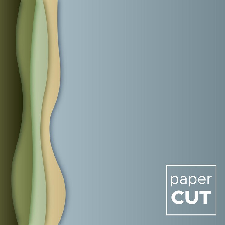 Vettore sfondo astratto con forme di carta tagliata. illustrazione vettoriale.