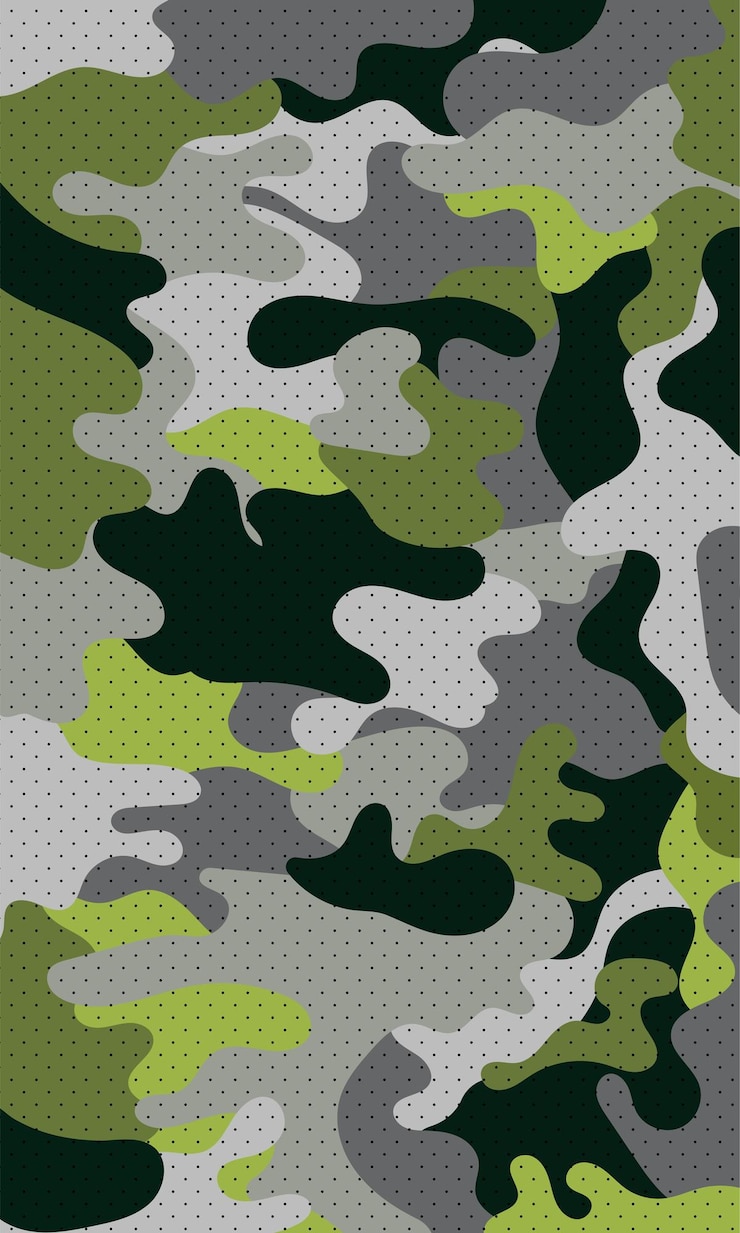 Vettore sfondo astratto con motivo mimetico militare