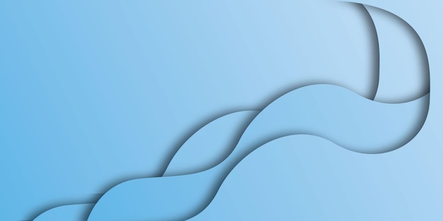 sfondo astratto con onde modelli di banner per carta da parati semplici, eleganti e moderni