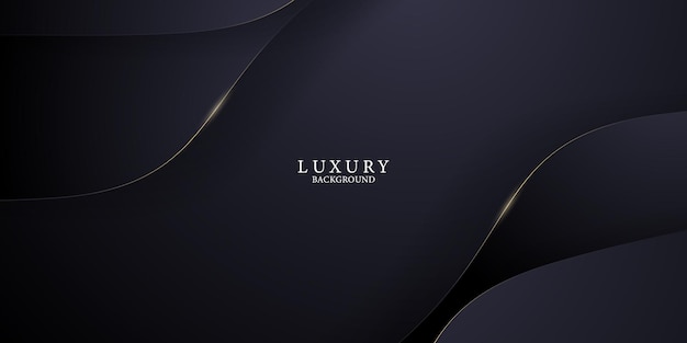 Sfondo astratto decorato con eleganti linee dorate design moderno illustrazione vettoriale