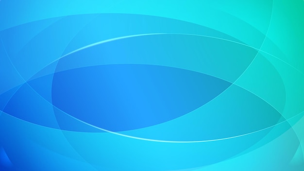Sfondo astratto di linee curve nei colori blu