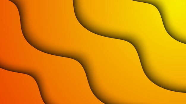 sfondo astratto giallo modello forma geometrica per banner sito web o poster grafica
