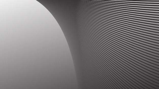 sfondo astratto grigio con linea curva per sfondo o presentazione