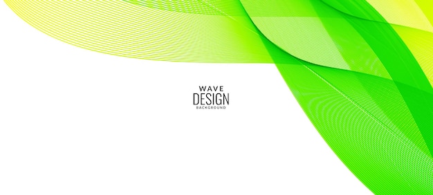 Sfondo astratto moderno verde elegante banner colorato sfondo vettoriale