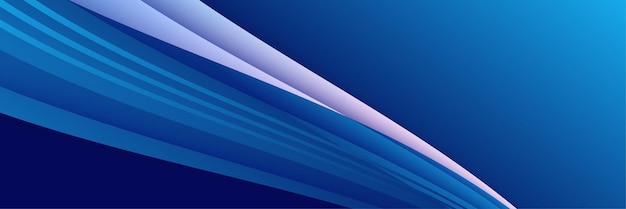 Sfondo banner blu scuro astratto moderno Modello di illustrazione vettoriale con motivo Design for technology business corporate istituzione festa seminario festivo e colloqui