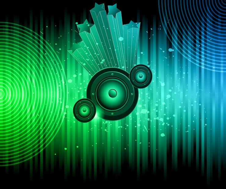 Vettore sfondo banner discoteca per eventi di serate musicali