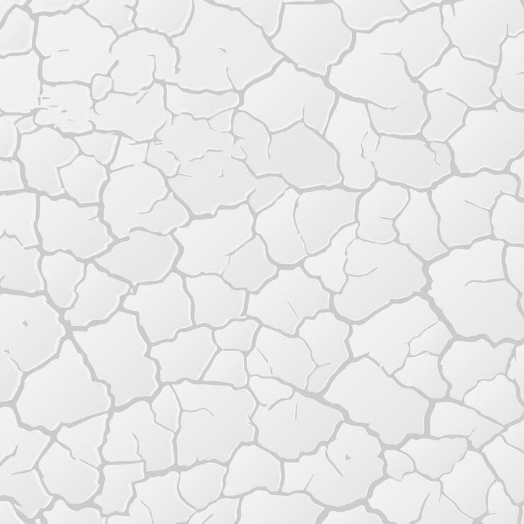 Vettore sfondo bianco incrinato