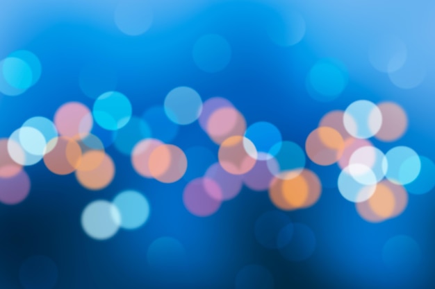 Sfondo bokeh realistico