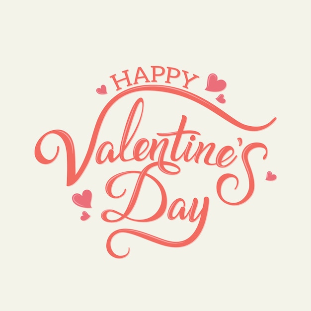 Sfondo calligrafico di San Valentino
