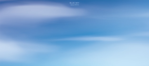 Sfondo del cielo blu con nuvole bianche. Cielo astratto per sfondo naturale.