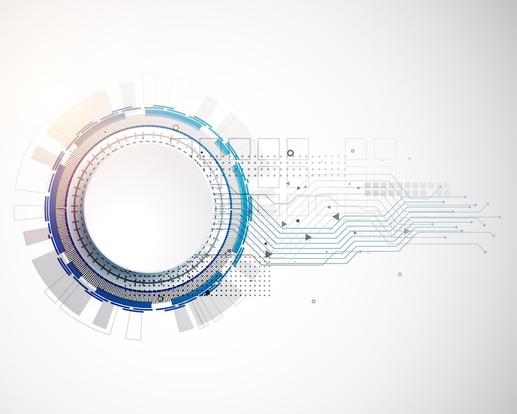 Vettore sfondo del circuito concetto innovativo tecnologia futuristica