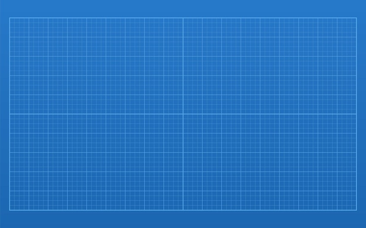 Vettore sfondo del progetto. sfondo di architettura foderata di blu. illustrazione del concetto tecnico industriale. carta da parati ampia, carta digitale modello. modello vuoto. illustrazione vettoriale.