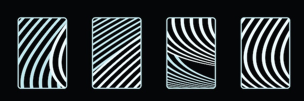 sfondo della linea di decorazioni