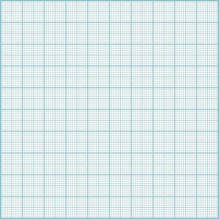 Sfondo di carta millimetro blu Sfondo griglia quadrata Illustrazione vettoriale
