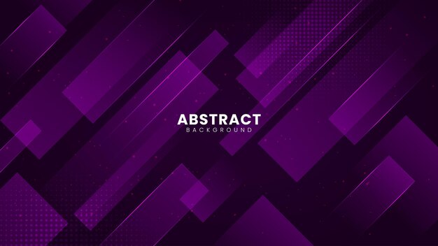 Sfondo di colore sfumato viola astratto Sfondo geometrico astratto adatto per la pagina di destinazione del volantino del poster di banner o lo sfondo della presentazione