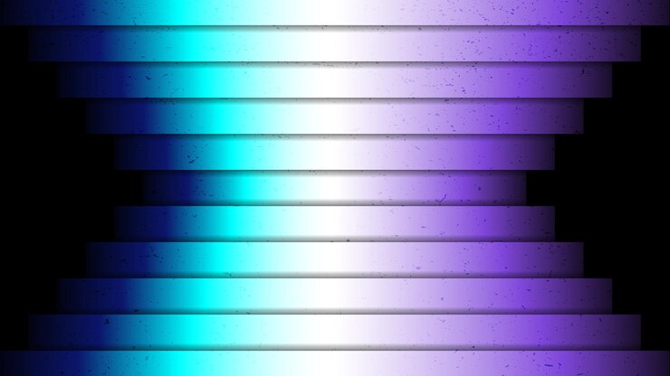 Vettore sfondo di cromodinamica sfumata. linee orizzontali grafiche nell'ombra. illustrazione vettoriale