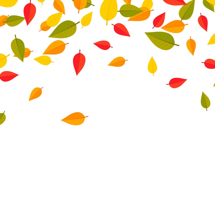 Vettore sfondo di foglie d'autunno