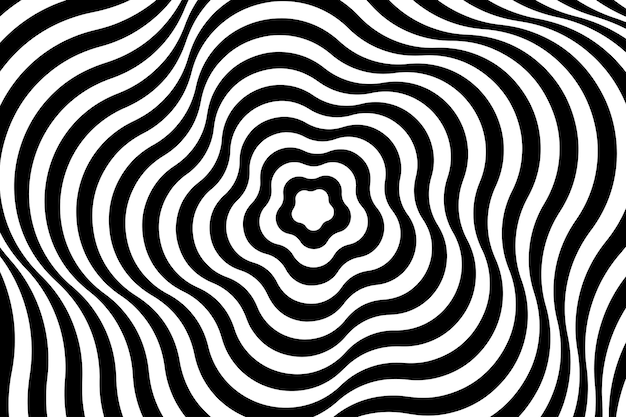 Sfondo di illusione trippy