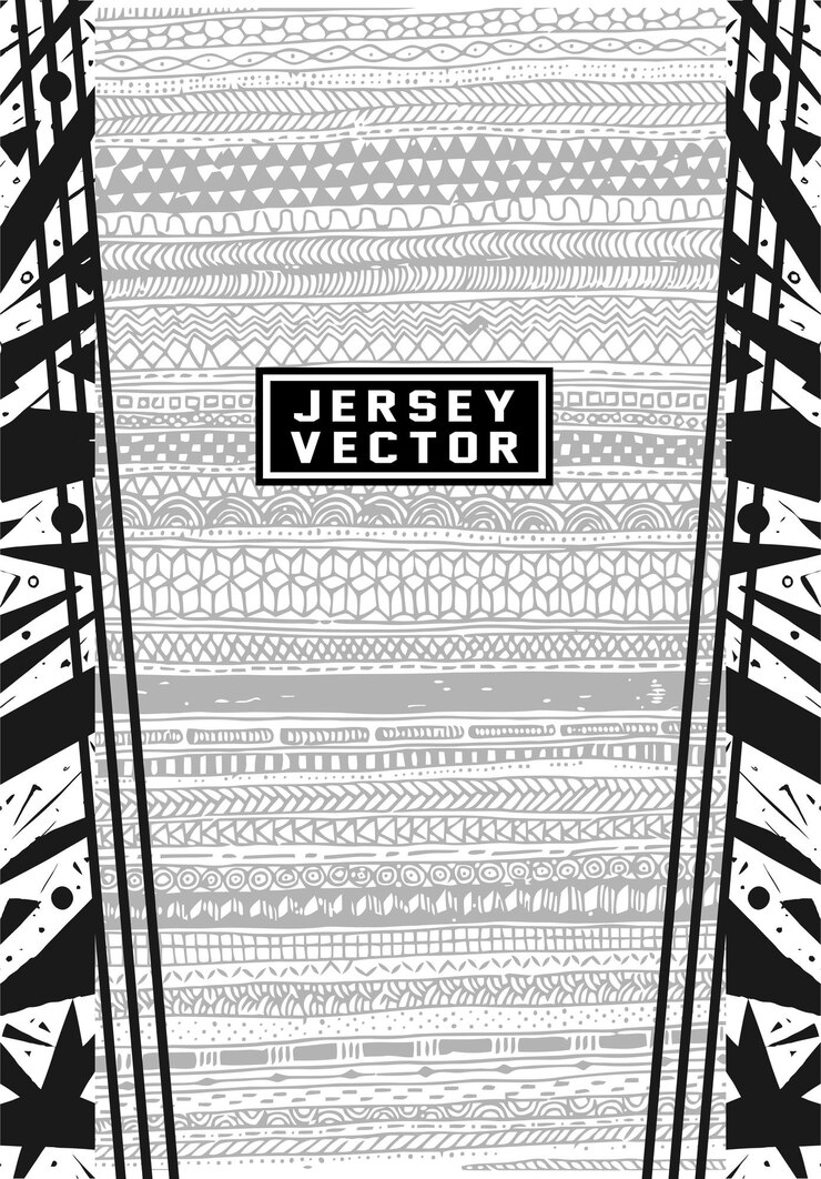 Vettore sfondo di jersey per la sublimazione completa
