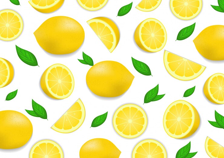 Vettore sfondo di limone