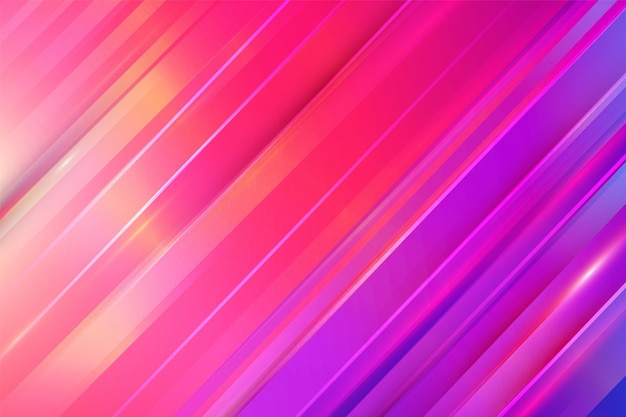 sfondo di linee dinamiche gradienti