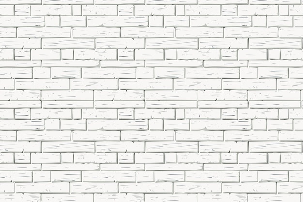 Sfondo di muro di mattoni bianchi