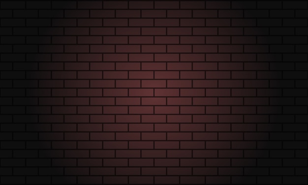 Sfondo di muro di mattoni rosso scuro.