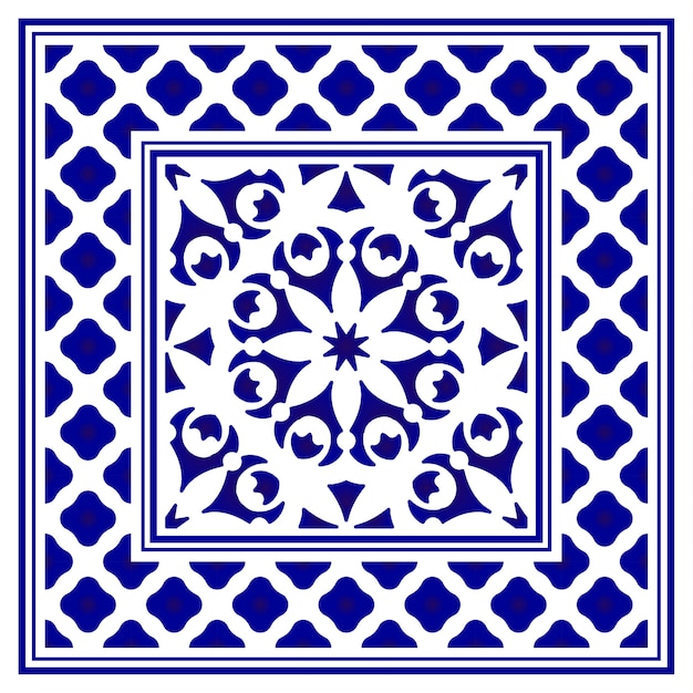 Sfondo di tappeti decorativi in ​​porcellana