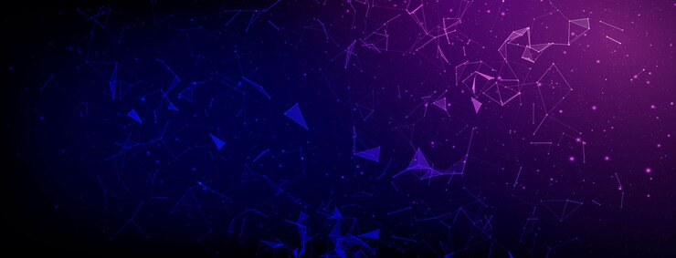 Vettore sfondo digitale astratto con linee e punti visualizzazione di grandi dati sfondo scientifico tecnologico
