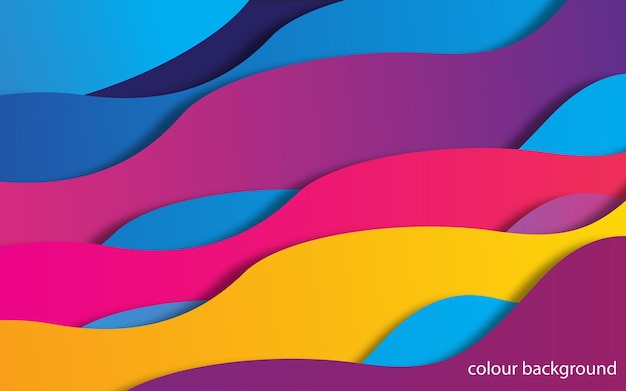Sfondo dinamico a colori liquidi