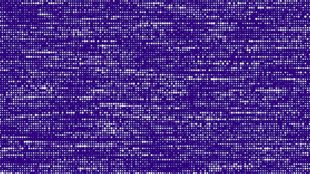 Sfondo futuristico con punti blu Sfondo cyber con particelle di dimensioni diverse Illustrazione delle particelle tecnologiche